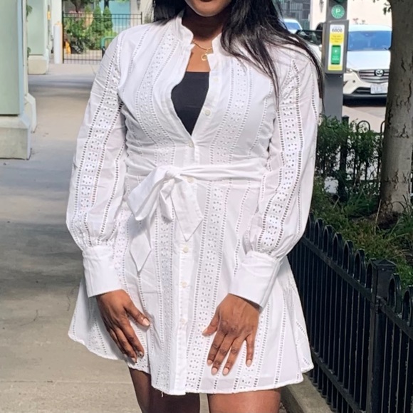 🌟HOST PICK🌟 Zara Embroidered Mini Dress - Picture 3 of 11